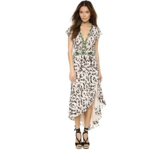Haute Hippie Asymmetrical maxi dress - Picture 1 of 10